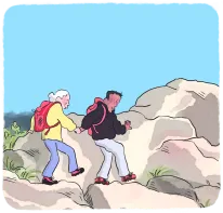 Aider un proche rando cover